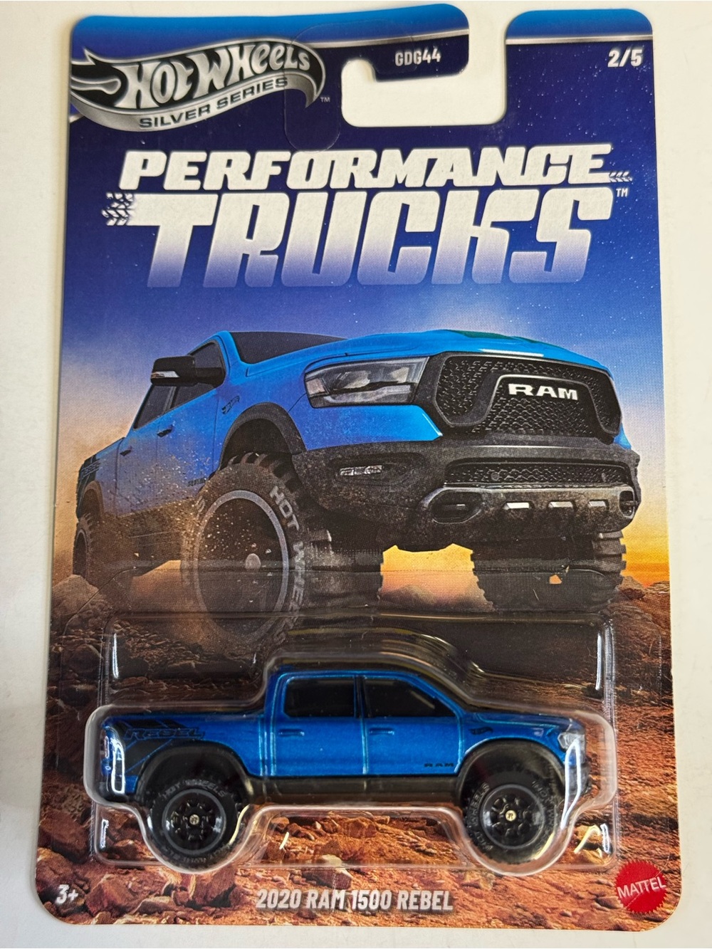 Hot Wheels Silver Series Performance Trucks 2020 Ram 1500 Rebel 2/5